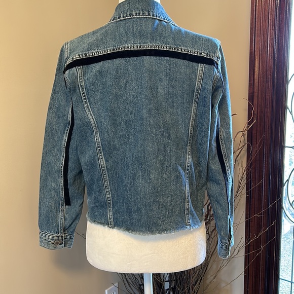 Lucky Brand "The Tomboy Trucker" Jean jacket szM RARE - Picture 5 of 12